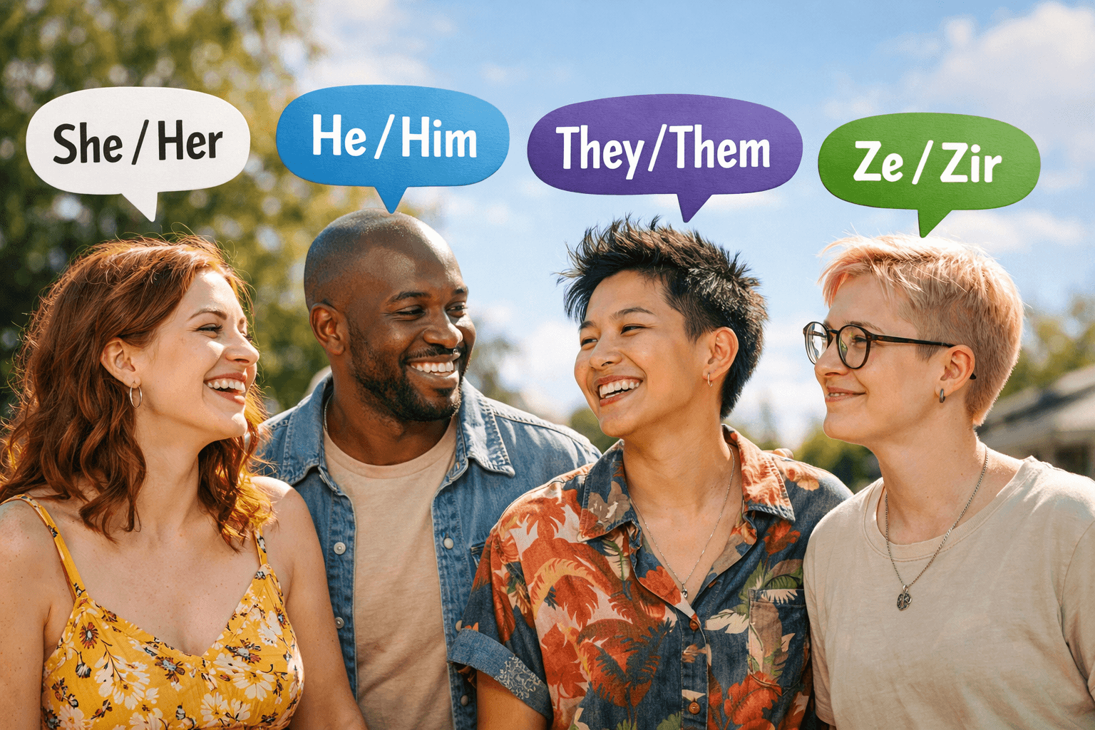 Pronouns and diversity